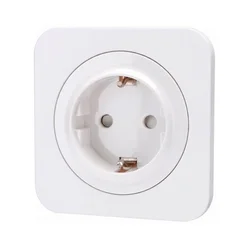 Aigostar - Kućna utičnica sa okvirom SCHUKO 250V/16A bela