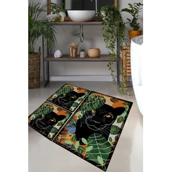 Lessentiel Maison Set 3 prostirke za kupatilo Šareni