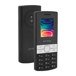 IPRO Mobilni telefon A12, LCD 1.77, 2G/GSM, 32MB/32MB, BT, FM, Dual-SIM, Black