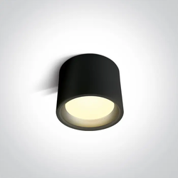 STROPNA SVJETILJKA LED 15W/3000K/1280lm/230V 90° IP40 CRNA