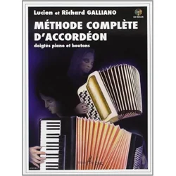 GALLIANO:METHODE COMPLETE ACCORDEON+CD