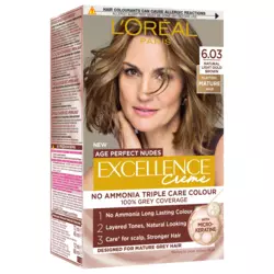 LOreal Farba za kosu Excellence age prefect nudes, 6.03 ash brown