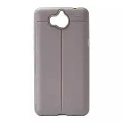 Maska Elegant man light za Huawei Y5 (2017)/ Y6 (2017) siva