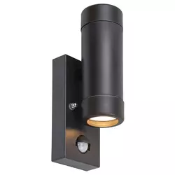Rabalux Medina GU10 2x10W sa senzorom crna Spoljna rasveta