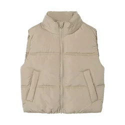NAME IT Brezrokavnik NKFMAKET pesek