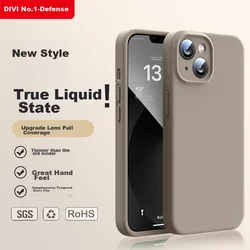 Divi Maska za mobilni telefon iPhone 13, Siva
