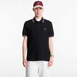 Majice Fred Perry Twin Tipped Fred Perry Shirt Black S