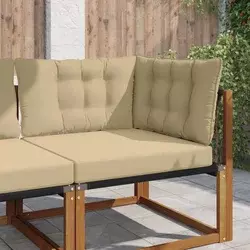 Jastuk za vanjsku sofU 3 pcs Bež Poliester