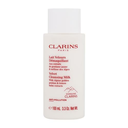 Clarins Velvet Cleansing Milk 100 ml čistilno mleko za vse tipe kože za ženske