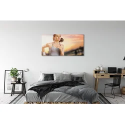 tulup.si Slika na platnu Ženska nebo 120x60 cm