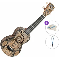 Mahalo MA1PY Art II Series Basic SET Python Soprano ukulele