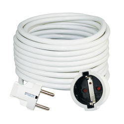Commel produžni kabl - šuko h05vv-f 3g1,5 l=8m, beli ( c220-508x )