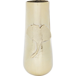 KARE Vaza Gingko Leaf, 42cm, Braon