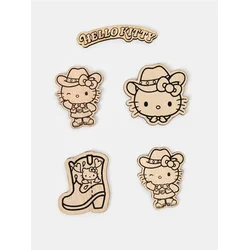 Sinsay - Set magneta 5 komada Hello Kitty - šareno