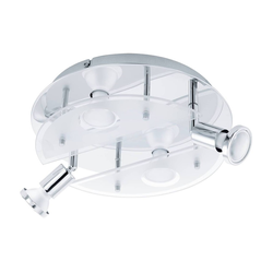 Eglo 75381 - LED RGBW prigušiva spot svetiljka CABO-C 4xGU10/4W/230V + daljinski upravljač