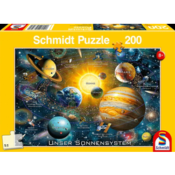 Otroška sestavljanka puzzle 200-delni Schmidt Planeti