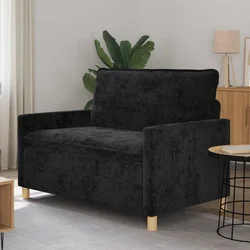 Sofa Crna 126 x 81 x 87,5 cm Poliester
