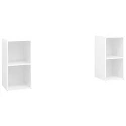 TV ormarići 2 kom bijeli 72 x 35 x 36,5 cm konstruirano drvo
