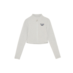 Cropp - Dukserica s podignutim okovratnikom - light grey