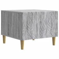 Kava Stol Siva Sonoma 50 x 49 x 40 cm Konstruirano drvo