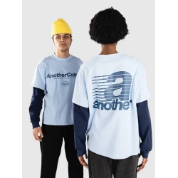 Another Cotton Lab Another Oversize Double Layer Longsleeve Lon sky blue