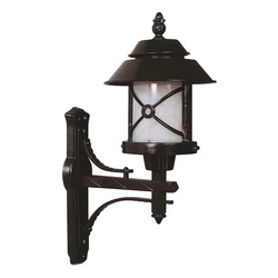 Opviq Spoljna zidna lampa BAP-68199-BSY, 63 cm, IP65, E27, 40W, Crna