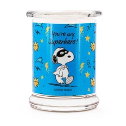 Northix Aromatična sveča Peanuts - steklen kozarec, dišeče darilo