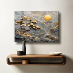 Wallity Dekorativna slika na kaljenom staklu, 50x70cm, Šarena