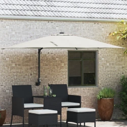 Vrtni suncobran Pijesak 248,5 x 247,5 x 160 cm