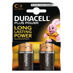 Baterija DURACELL C Plus 2/1