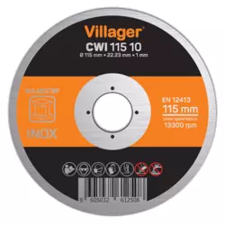 Villager rezne ploče za inoks CWI-115-20, 10 komada