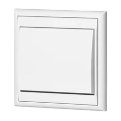 Podometno enopolno stikalo Luna, 10A, 250V, WP-1L, belo