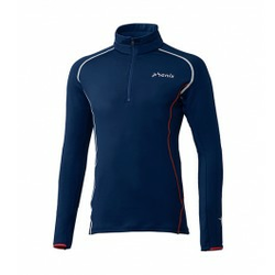 PHENIX SONIC 1/2 ZIP TEE ES772LS01-NV