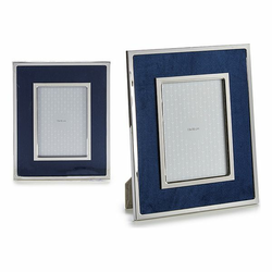 Okvir za fotografije Modra Baršun (1 x 28,3 x 23,3 cm)