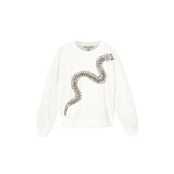 AllSaints Majica Jada Pippa naravno bela