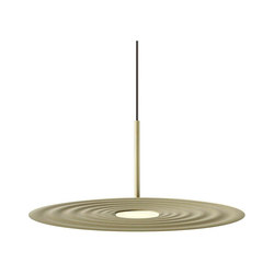 Redo 01-3046 - LED luster na sajli LAKE LED/13W/230V CRI 90 O 50 cm zelena