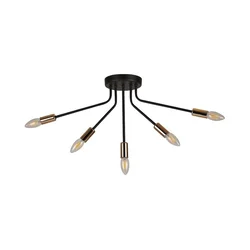Plafonski luster TIARA 5xE14/40W/230V