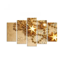 Wallxpert 5PMDFNOEL 7 Dekorativne slike, 5 slika