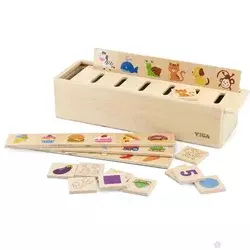 Drveni eduko set za sortiranje 22679