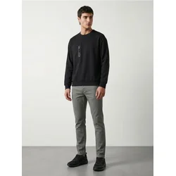 Sinsay - Pamučne slim fit farmerke - plavozeleno