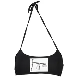 Karl Lagerfeld Ženski gornji deo kupaćeg KL20WTP23_E3CD9A6_NEROBLACK, Crni