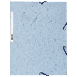 Fascikla klapna s gumicom chartreuse A4 Exacompta 55531E siva
