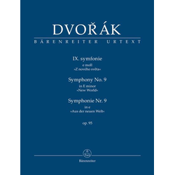 DVORAK:SYMPHONY NO.9 IN E MINOR OP.95 STUDY SCORE