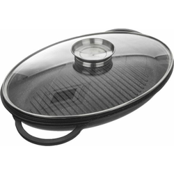 Orion GRANDE Aroma pekač s pokrovom 43x30 cm