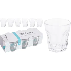Koopman Kozarci za vodko in liker, komplet 40 ml, 6 kosov