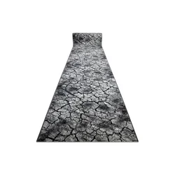 RugsX Tekač SILVER Terra razpokana tla siva 80 80x700 cm, (22014683)