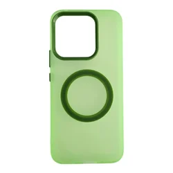 Silikonska Magsafe futrola Fluro Color za HONOR 600 Lite, zelena