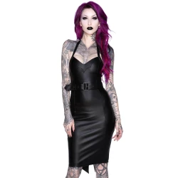 Ženska obleka KILLSTAR - Eclipse Pencil - KSRA002549