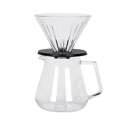 Timemore Crystal Eye Brewer Set - stekleni kapljalnik+server 02