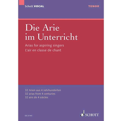 DIE ARIE IM UNTERRICHT TENOR